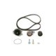 Set pompa apa + curea dintata BOSCH pentru ALFA ROMEO 145, 146, 147, 156, 159; FIAT BRAVA, BRAVO I, BRAVO II, DOBLO, IDEA, MAREA 1.6D/1.9D/2.4D