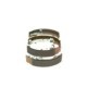 Set saboti frana BOSCH pentru FIAT PUNTO 1.2 09.99-12.10, diametru 180 mm, latime 32 mm, pozitie spate, cu garnituri