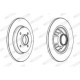 Disc frana FERODO Spate Dreapta/Stanga cu inel ABS 268.0 mm 73.2 mm 12.0 mm pentru CITROEN DS 4, DS 5, BERLINGO, C4 GRAND PICASSO