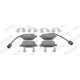 Set placute frana spate FERODO pentru ALFA ROMEO MITO, FIAT PALIO 0.9-1.6D 07.97-10.18, dimensiuni 44.0 mm x 95.0 mm x 17.0 mm