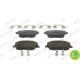 Set placute frana fata FERODO pentru SEAT CORDOBA, IBIZA III; SKODA FABIA I, II, ROOMSTER; VW POLO IV 1.2-2.0 62.3mm x 132.0mm x 18.7mm