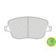 Set placute frana fata FERODO pentru SEAT CORDOBA, IBIZA III; SKODA FABIA I, II, ROOMSTER; VW POLO IV 1.2-2.0 62.3mm x 132.0mm x 18.7mm