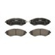 Set placute frana fata FERODO pentru CHEVROLET ASTRA, EVANDA, LACETTI, NUBIRA, REZZO, ZAFIRA, DAEWOO EVANDA, LANOS, LEGANZA, MAGNUS, PRINCE, TACUMA