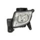 Proiector ceata TYC lampa de ceata stanga H27W/2 compatibil HYUNDAI I30 10.07-06.12 montare fata transparent negru