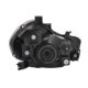 Far TYC Lampa frontala Stanga H4 electric fara motoras cromat pentru FIAT SEDICI SUZUKI SX4 06.06-02.14
