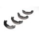 Set saboti frana BOSCH pentru CITROEN NEMO, FIAT FIORINO, OPEL CORSA D, PEUGEOT BIPPER, Diametru 228.6 mm, Latime 42.0 mm