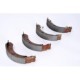 Set saboti frana BOSCH pentru CITROEN C2, C2 ENTERPRISE, C3 I, C3 PLURIEL, PEUGEOT 1007, diametru 203.2 mm, latime 38.0 mm