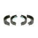 Set saboti frana BOSCH pentru CITROEN C2, C2 ENTERPRISE, C3 I, C3 PLURIEL, PEUGEOT 1007, diametru 203.2 mm, latime 38.0 mm