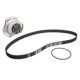 Set pompa apă + curea dintată BOSCH pentru AUDI 50, 80, Volkswagen Derby, Golf I, II, Passat, Polo, 1.1/1.3, 08.74 - 19.0 mm x 1029.0 mm