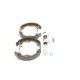 Set saboti frana BOSCH pentru FIAT SEDICI, SUZUKI SX4, tambur frana 220.0 mm, piston 19.05 mm, latime 36.0 mm, preasamblat