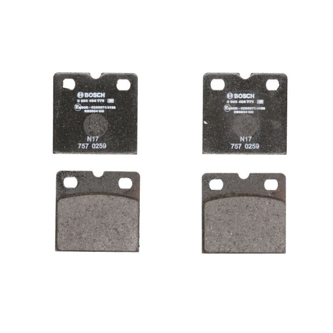 Set placute frana,frana disc BOSCH