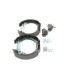 Set saboti frana BOSCH pentru BMW 3 (E36) 1.6/1.7D/1.8 09.90-11.98, diametru tambur frana 228.6 mm, latime 41.0 mm, diametru piston 23.21 mm