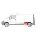 Aripa interioara BLIC Trusa reparatie aparare Spate Stanga NISSAN PRIMASTAR OPEL VIVARO A RENAULT TRAFIC II 5180 mm