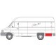 Aripa interioara BLIC Trusa de reparatie Spate Dreapta/Stanga IVECO DAILY I, DAILY II 05.99, Panou de reparatii, 1,86 kg
