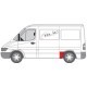 Aripa interioara BLIC trusa reparatie aparare Spate Stanga MERCEDES SPRINTER 2-T 3-T 4-T 01.95-12.06 50cm 3000mm