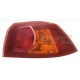 Stopuri spate TYC lampa spate stanga MITSUBISHI LANCER VIII 03.07- cu suport bulb rosu