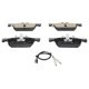 Set placute frana fata ATE pentru PEUGEOT 508 I, 508/KOMBI 1.6-2.2D, inaltime 55.0 mm, latime 155.1 mm, grosime 17.3 mm