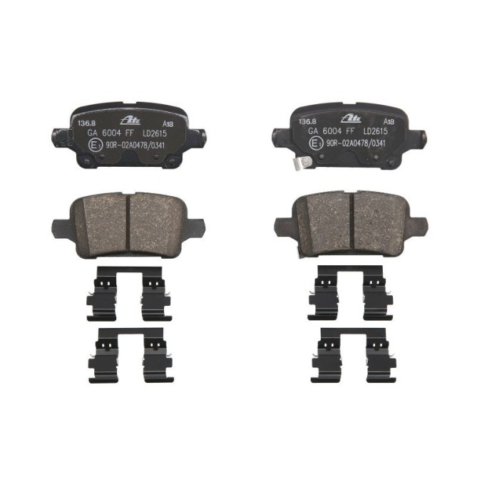 Set placute frana,frana disc ATE