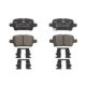 Set placute frana ceramica spate ATE pentru CHEVROLET BOLT, VOLT; OPEL ASTRA K, INSIGNIA B 46.4mm x 106.4mm x 17.4mm