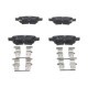 Set placute frana ceramica spate ATE pentru CHEVROLET BOLT, VOLT; OPEL ASTRA K, INSIGNIA B 46.4mm x 106.4mm x 17.4mm