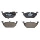 Set plăcuțe frână disc față cu senzor uzură integrat pentru AUDI A2, A3; SEAT LEON, TOLEDO II, III; SKODA CITIGO, FABIA I, II, OCTAVIA I