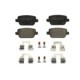 Set plăcuțe frână spate, compatibil cu FORD FOCUS II, GALAXY II, GALAXY MK II, KUGA I, MONDEO IV, S-MAX 1.6-2.5 10.05-06.15