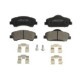Set plăcuțe frână față, compatibil CITROEN C4 CACTUS, C-ELYSEE; PEUGEOT 301, 308 II, 308 II/KOMBI, 308/HATCHBACK 1.2-2.0D 11.12