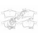 Set plăcuțe frână disc BRECK față pentru OPEL ADAM, ASTRA G, H, C, CORSA C, cu accesorii, lățime 155.1 mm, înălțime 70.0 mm, grosime 20.4 mm