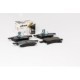 Set plăcuțe frână disc BRECK față pentru OPEL ADAM, ASTRA G, H, C, CORSA C, cu accesorii, lățime 155.1 mm, înălțime 70.0 mm, grosime 20.4 mm