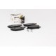 Set de plăcuțe de frână față pentru RENAULT GRAND SCENIC II, KANGOO, MEGANE II, SCENIC II 1.4-2.0 10.01, dimensiuni 136.8mm x 59.5mm x 18.3mm