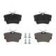 Set plăcuțe frână spate, compatibile NISSAN PRIMASTAR, OPEL VIVARO A, VIVARO B, RENAULT TRAFIC II, TRAFIC III 1.6D-2.5D 02.01