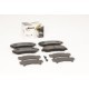 Set plăcuțe frână față disc, NISSAN QASHQAI II, X-TRAIL III, RENAULT KADJAR, KOLEOS II, lățime 141.3 mm, înălțime 59.7 mm, grosime 16.7 mm