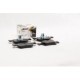 Set plăcuțe frână față cu blocaj, compatibile BMW 3 (E36), 3 (E46), Z3 (E36), Z4 (E85) 1.6-3.0 09.90-02.09