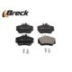 Set placute frana fata, disc frana, compatibil cu MERCEDES C T-MODEL (S202), C (W202) 1.8-2.8 03.93-03.01, dimensiuni 109.4 mm x 74.7 mm x 20.3 mm