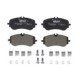 Set plăcuțe de frână spate pentru vehicule electrice, compatibile cu MAN TGE; VW CRAFTER Electric 07.18- 141.45 mm x 64.88 mm x 19.1 mm