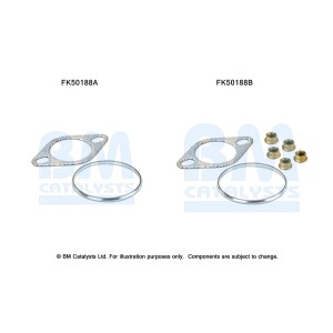 Set montare, sistem de esapament BM CATALYSTS