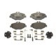 Set placute frana disc ATE fata ceramica pentru MERCEDES E T-MODEL S211 E VF211 E W211 1.8-3.5 03.02-07.09 cu accesorii