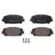 Set plăcuțe frână față cu șuruburi ghidare caliper, compatibil MITSUBISHI ASX, RENAULT ARKANA I, CAPTUR II, ESPACE V, GRAND SCENIC IV, MEGANE IV, SCENIC IV, TALISMAN 1.0-2.0D 02.15