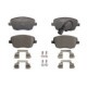 Set plăcuțe frână față (cu accesorii; cu senzor de uzură integrat), SEAT IBIZA III, SKODA FABIA I II, ROOMSTER, VW POLO IV