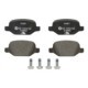 Set placute frana spate ATE cu suruburi de ghidare etrier, ALFA ROMEO 147, 156, GT; FIAT LINEA; LANCIA LYBRA 1.4-3.2 02.97, dimensiuni 43.9x95.6x16.6 mm