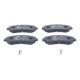 Set placute frana fata ATE pentru NISSAN QASHQAI II, X-TRAIL III; RENAULT KADJAR, KOLEOS II 1.2-2.5 11.13, Inaltime 59.7 mm, Latime 141.8 mm, Grosime 16.8 mm