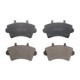 Set plăcuțe frână față, disc frână, compatibil cu NISSAN INTERSTAR, OPEL MOVANO A, RENAULT MASTER II 1.9D-3.0D 12.97, dimensiuni 138.7mm x 79.7mm x 17.8mm