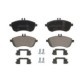Set plăcuțe de frână față cu șuruburi ghidare caliper, pentru MERCEDES C (C204), C T-MODEL (S204), C (W204), E (A207), E (C207), E T-MODEL (S212), E (W212), SLC (R172) 1.6-3.0