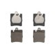Set plăcuțe frână spate, compatibile cu MERCEDES C (CL203), C T-MODEL (S203), C (W203), CLC (CL203), CLK (A208), CLK (A209), CLK (C208), CLK (C209), E T-MODEL (S210), E (W210), SLK (R171) 1.8-5.0 06.95-06.11