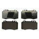 Set plăcuțe frână ceramică față pentru MERCEDES C (CL203), C T-MODEL (S203), C (W203), CLK (A209), CLK (C209), CLS (C219), E T-MODEL (S211), E (VF211), E (W211), M (W163), S (C215) 1.8-5.8 02.98-01.12