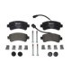 Set plăcuțe de frână spate, ceramic, pentru CITROEN JUMPER II, FIAT DUCATO, OPEL MOVANO C 2.0D-Electric, dimensiuni: 141.85 mm x 59.81 mm x 21.1 mm