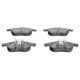 Set placute frana fata ATE pentru CHEVROLET VECTRA, FIAT CROMA, OPEL ASTRA H, SAAB 9-3, dimensiuni 69.6x155.1x20.1 mm