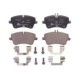 Set placute frana disc ATE ceramica fata cu suruburi de ghidare etrier MERCEDES C (CL203, S203, W203, CLC) 1.8-3.2 05.00-06.11