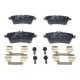 Set placute frana disc ATE ceramica fata cu suruburi de ghidare etrier MERCEDES C (CL203, S203, W203, CLC) 1.8-3.2 05.00-06.11