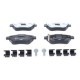 Set placute frana fata ATE cu suplimente suruburi etrier OPEL ADAM CORSA D 1.0-1.4 LPG 07.06-02.19 53.3mm x 122.8mm x 17.9mm
